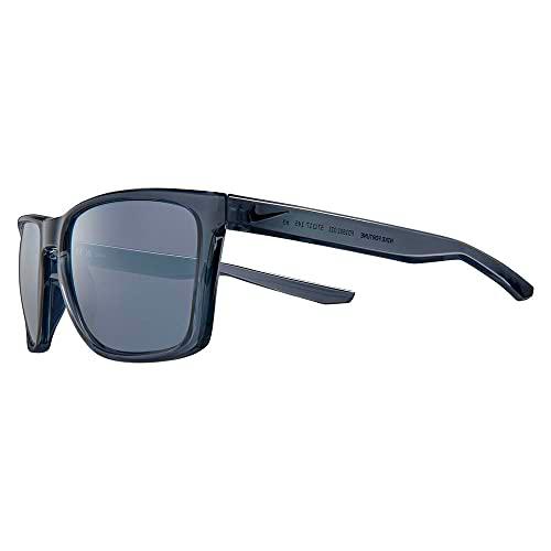 NIKE Sun Sunglasses, 021 Dark Grey Silver flas, 57 Unisex