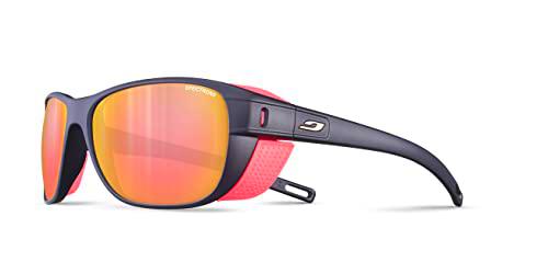 Julbo Camino Gafas DE Sol, PÚRPURA Oscuro/Rosa, Talla única Unisex Adulto