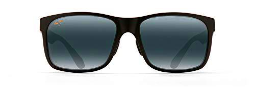 Maui Jim Red Sands Gafas, Matte Black, 59/17/140 Unisex Adultos