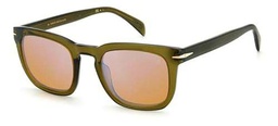 DAVID BECKHAM DB 7076/S Gafas, Olive, 50 para Hombre