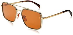 DAVID BECKHAM DB 7083/G/S Gafas, Grey Gold, 59 para Hombre