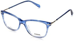 Fossil FOS 7105 Gafas, Blue Horn, 52 para Mujer