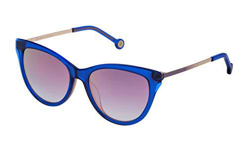 Carolina Herrera SHE75353D25R Gafas de Sol, Azul, 53 para Mujer