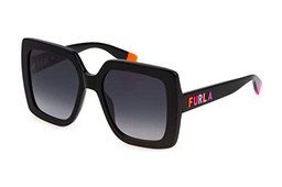 Furla SFU685 Gafas, Shiny Black, 54 para Mujer