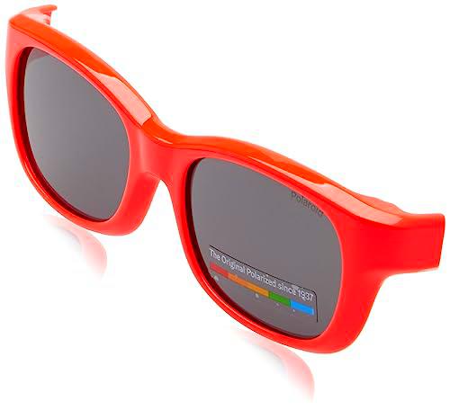 Polaroid PLD K006 Cl-on Sunglasses, L7Q/M9 Orange, 45 Unisex