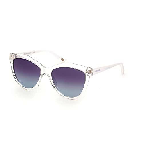 Skechers 0 Gafas, Crystal, 55 para Mujer