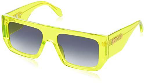 Just Cavalli SJC022 Gafas, Shiny TRANSP.Green, 56 Unisex Adulto