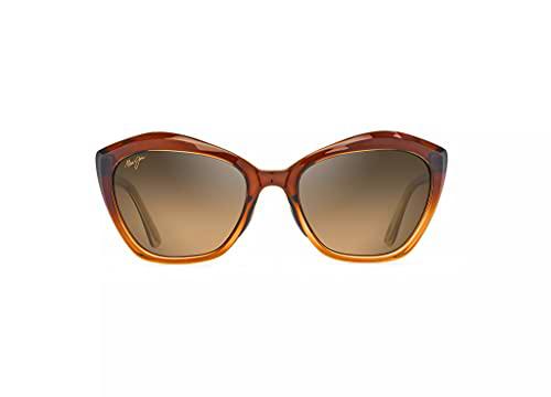 Maui Jim Lotus Gafas, Chocolate Fade, 56/20/140 Unisex Adultos