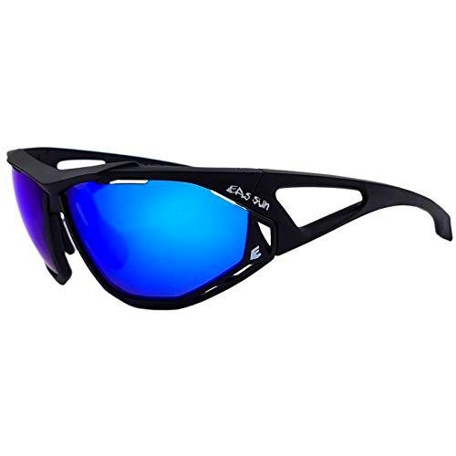 EASSUN Gafas de Mountain Bike Epic, Solares Cat 3 con Sistema de Ventilación Airflow