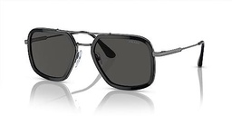 Prada 0PR 57XS Gafas, Black/Grey, 54 para Hombre