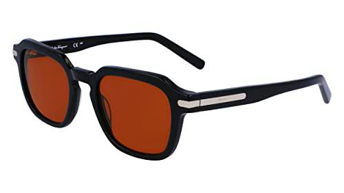 FERRAGAMO SF1089S Gafas, Black, 52/21/145 para Hombre