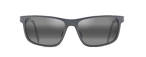 Maui Jim Anemone Gafas, Satin Black, 60/16/140 Unisex Adultos