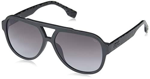 Fila SFI459V Gafas, Matt/Sandblasted Black, 59 Unisex Adulto