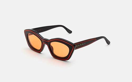 MARNI Kea Island Tangerine Orange Gafas de Sol, Adultos Unisex