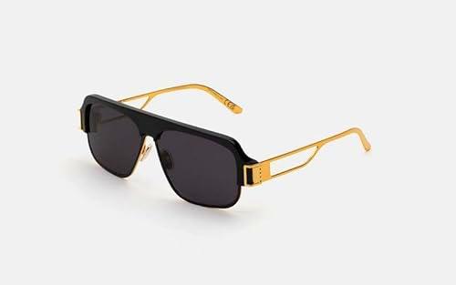 MARNI Burullus Black Gold Gafas de Sol, Adultos Unisex