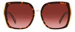 Kate Spade Kimber/G/S Gafas, Havana, 56 para Mujer