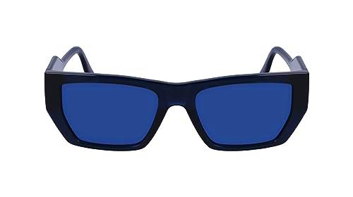 KARL LAGERFELD KL6123S Gafas, Dark Blue, Talla única Unisex Adulto