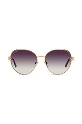 Bulgari 0BV6087B 20238G 57 Gafas de Sol, Negro (Black/Pink Gold/Greygradient)