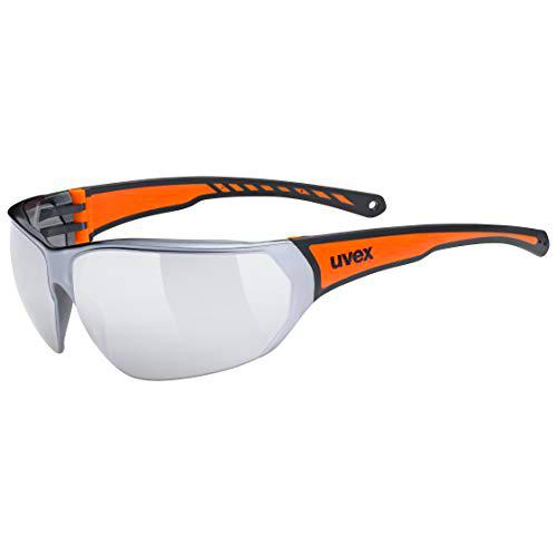 uvex sportstyle 204, gafas deportivas unisex, de espejo