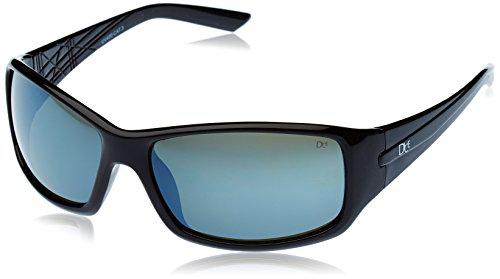 Dice Sport Sonnenbrille Gafas de, Unisex Adulto, Nergo (Shiny Black)