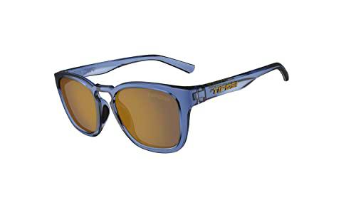 Tifosi Smirk Gafas, Crystal Denim, Gold Mirror, Talla única Unisex Adulto