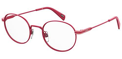 Levi's LV 1030 Gafas, Burgundy, 50 Unisex Adulto