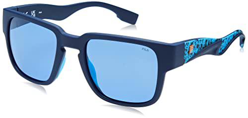 Fila SFI463 Gafas, Semi Matt Dark Blue, 53 para Hombre