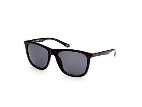 SKECHERS EYEWEAR SE6118 Gafas, Shiny Black/Smoke Polarized