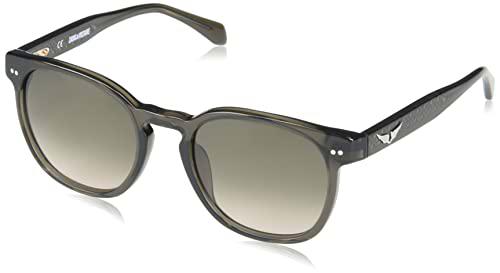 Zadig &amp; Voltaire SZV323 Gafas, Shiny Transparent Dark Grey