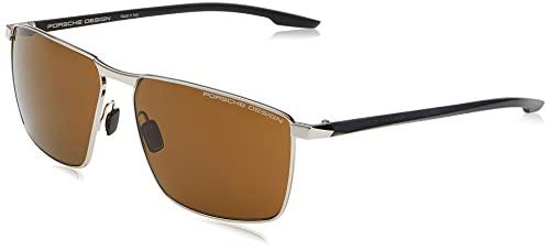 Porsche P8948 Gafas de Sol, Palladium, Black, 61 para Hombre