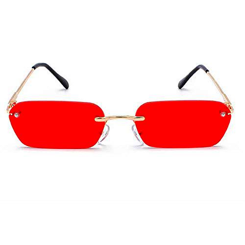 CCTYJ 3YX7 Sunglasses Red, Acrylic, Oro con Rojo