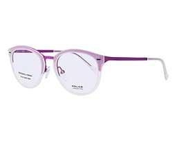 Police VPL2835008NV Gafas, Shiny Lilac Pastels, 50/21/135 para Mujer