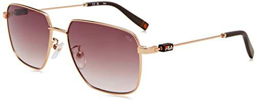 Fila SFI457 Gafas, Shiny Rose Gold, 55 Unisex Adulto