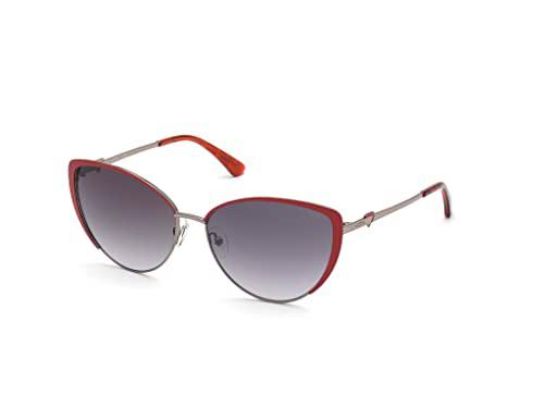 Guess GU7744 Gafas, Shiny Bordeaux, 61 para Mujer