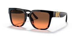 Michael Kors 0MK2170U Sunglasses, Dark Tortoise/Brown Shaded