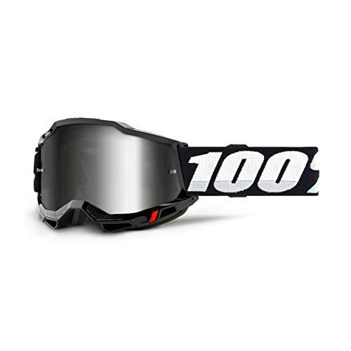 100 Percent ACCURI 2 Goggle Black-Mirror Silver Lens