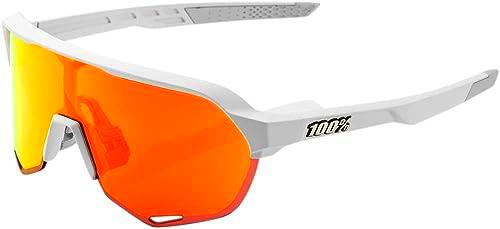 Desconocido 100% S2 Sport Performance Gafas de sol de ciclismo (tacto suave blanco apagado