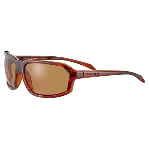 Serengeti HEXT Gafas, Shiny Tortoise, M-L Unisex Adulto