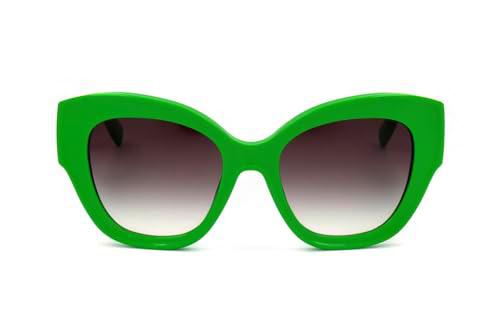 FURLA SFU596 Gafas, Shiny Full Green, 52 para Mujer