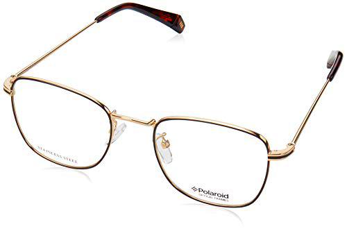 Polaroid PLD D377/G Gafas, Marrón Oscuro - Oro, 50 para Mujer