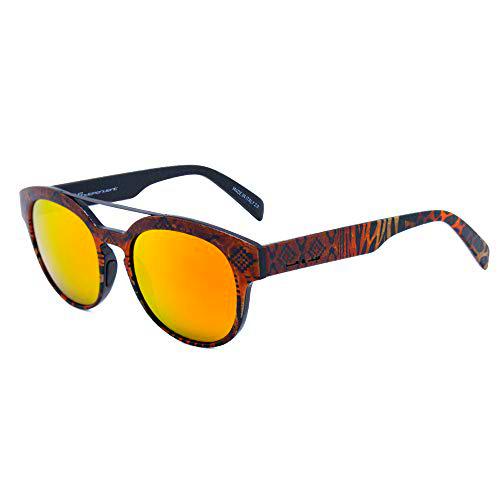 italia independent 0900INX-044-000 Gafas de Sol, Marrón, 50 Unisex