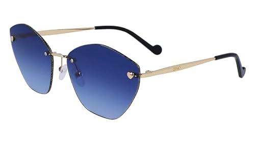 Liu Jo LJ153S Gafas, Gold Shiny, 62/16/140 para Mujer