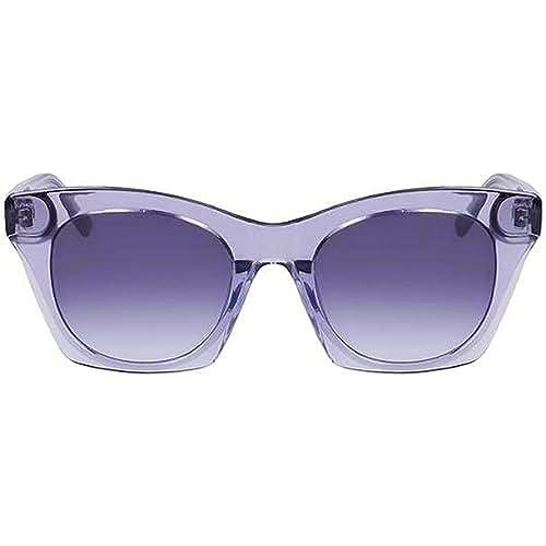 DKNY Dk541s Gafas, Lilac/Smoke, 51/21/140 para Mujer