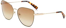 LONGCHAMP Lo165s Gafas, Gold/Khaki, 60/17/140 para Mujer