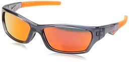 NIKE JOLT M DZ7379 NKDZ7379 Sunglasses, 021 Dark Grey Orange mirr, 57 Unisex