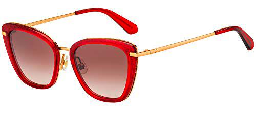 Kate Spade Thelma/G/S Gafas de Sol, Red, 53mm Unisex