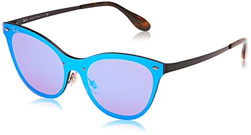 Ray-Ban 3580n Gafas de Sol, Marrón, 49 para Mujer