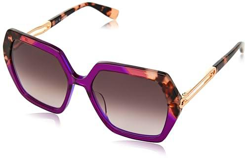 FURLA SFU684 Gafas, Brown+Violet, 56 para Mujer