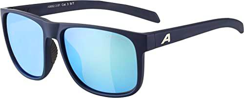 Alpina Unisex - Adultos, NACAN III gafas de sol, indigo matt/blue, One Size