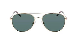 Nautica N2244S Gafas, Gold/G15, Talla única Unisex Adulto